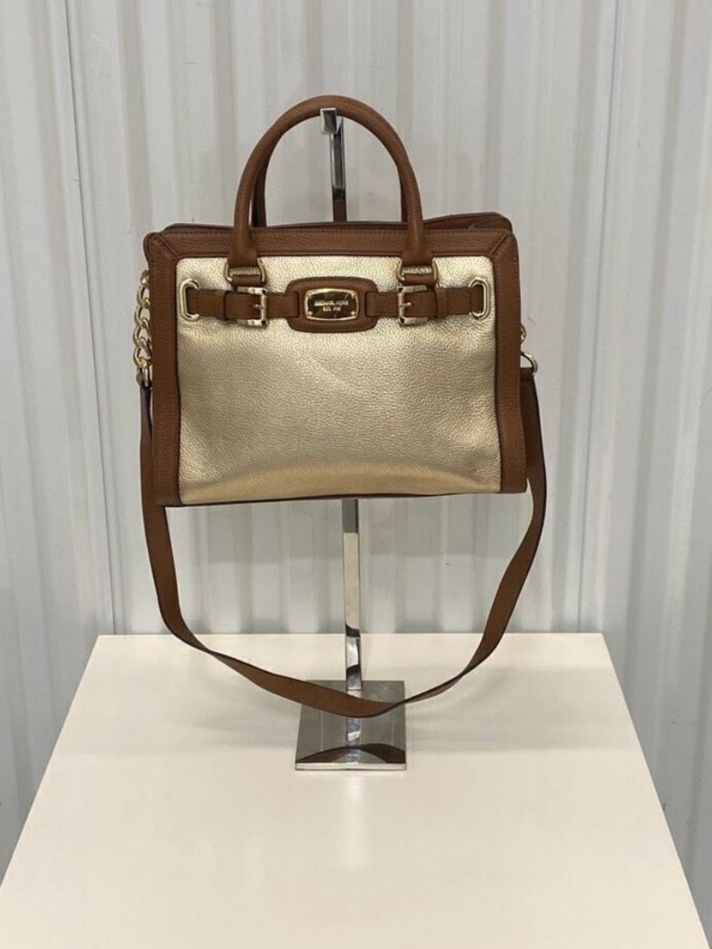 Michael Kors Hamilton satchel bag